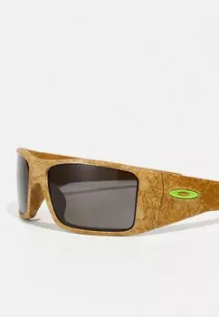 Солнцезащитные очки Heliostat Unisex Oakley, матовый каменный пустынный загар / призм серый полярный