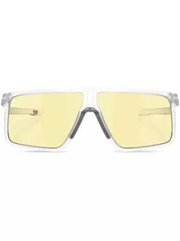 Солнцезащитные очки Helux в массивной оправе Oakley, белый