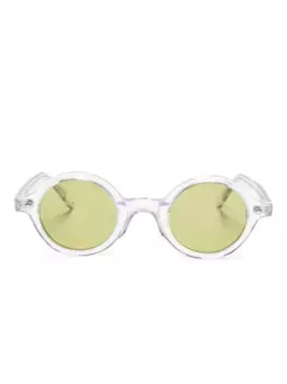 Солнцезащитные очки Hopkins в круглой оправе Family Affair, белый