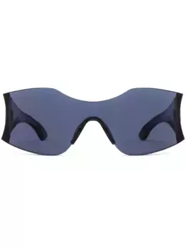 Солнцезащитные очки Hourglass Mask Balenciaga Eyewear, синий