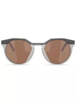 Солнцезащитные очки HSTN в круглой оправе Oakley, черный