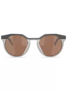 Солнцезащитные очки HSTN в круглой оправе Oakley, черный