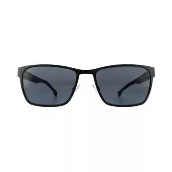 Солнцезащитные очки Hugo 1038/s 003 ir матово-серые Hugo Boss, черный