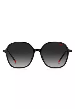 Солнцезащитные очки HUGO, черное золото