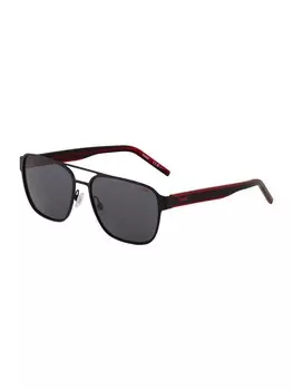 Солнцезащитные очки HUGO Sunglasses, черный