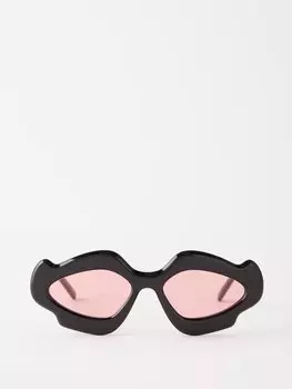 Солнцезащитные очки ibiza flame из коллаборации с paula's LOEWE, фиолетовый