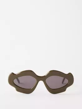 Солнцезащитные очки ibiza flame из коллаборации с paula's LOEWE, серый