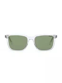 Солнцезащитные очки Indior S1i 54MM из ацетата Dior, зеленый