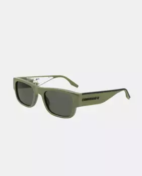 Солнцезащитные очки Injected прямоугольной формы CV555S Converse, цвет Verde Militar