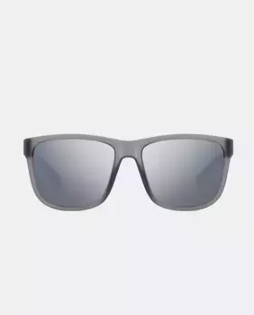 Солнцезащитные очки инжектированной прямоугольной формы Polaroid, серый