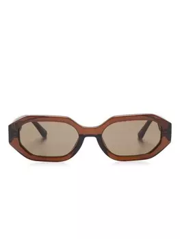 Солнцезащитные очки Irene из коллаборации с Attico Linda Farrow, коричневый