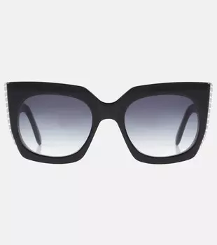 Солнцезащитные очки из ацетата Alaa, черный