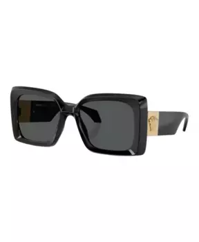 Солнцезащитные очки из ацетата Versace, черный