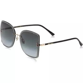 Солнцезащитные очки из черной смолы Jimmy Choo Eyewear