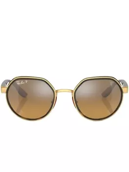 Солнцезащитные очки из коллаборации со Scuderia Ferrari Ray-Ban, золотистый