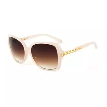 Солнцезащитные очки из коричневой смолы GUESS