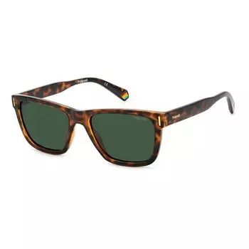 Солнцезащитные очки из коричневой смолы Polaroid