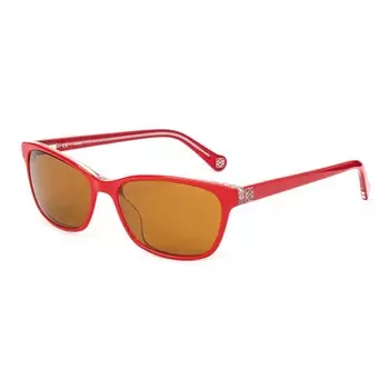 Солнцезащитные очки из красного ацетата Loewe