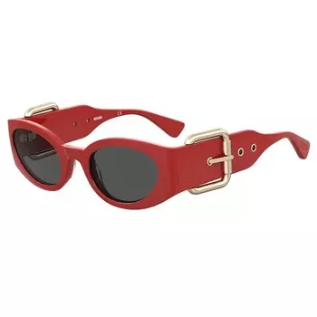 Солнцезащитные очки из красной смолы Moschino