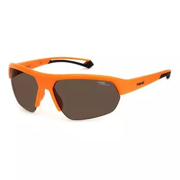 Солнцезащитные очки из оранжевой смолы Polaroid