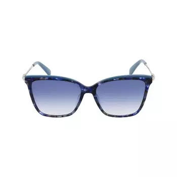 Солнцезащитные очки из синего ацетата Longchamp