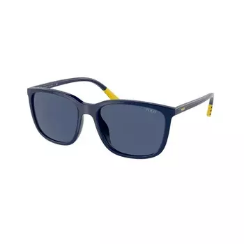 Солнцезащитные очки из синего ацетата Ralph Lauren