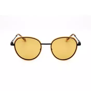 Солнцезащитные очки из желтого металла Polaroid