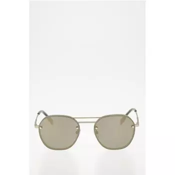 Солнцезащитные очки из золотого титана Ermenegildo Zegna, Gold