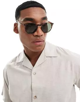 Солнцезащитные очки Jack & Jones черепаховой расцветки