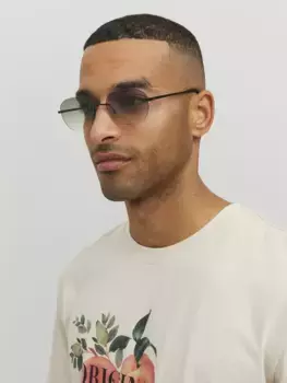 Солнцезащитные очки Jack & Jones "JACVENICE SUNGLASSES SN", черный