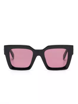 Солнцезащитные очки Jackson в квадратной оправе Off-White Eyewear, черный