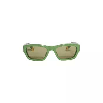 Солнцезащитные очки Jacquemus Meridiano Sunglasses, цвет Jade Green/Yellow Gold/Khaki