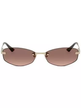 Солнцезащитные очки JC4013D Jimmy Choo Eyewear, золотой