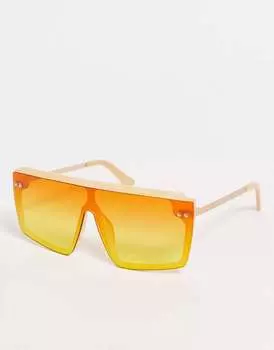 Солнцезащитные очки Jeepers Peepers с оранжевым эффектом омбре