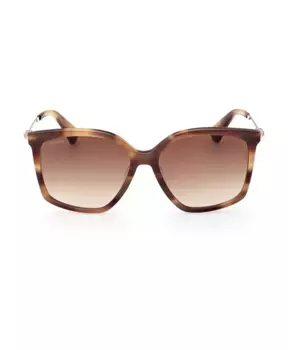 Солнцезащитные очки Jewel3 из ацетата Max Mara, коричневый