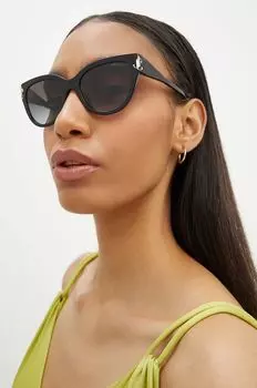 Солнцезащитные очки Jimmy Choo, черный