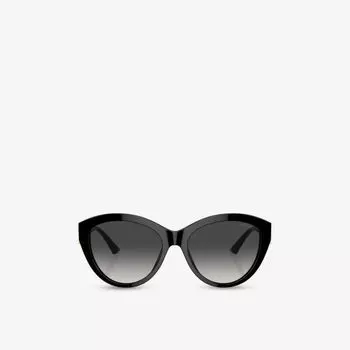 Солнцезащитные очки Jimmy Choo из ацетата, черный