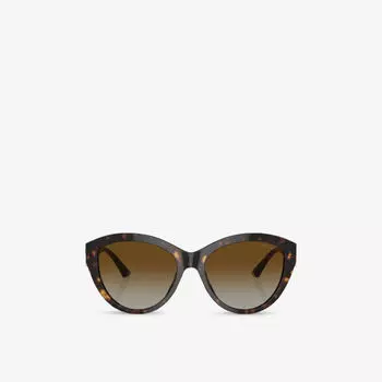 Солнцезащитные очки Jimmy Choo из ацетата, коричневый