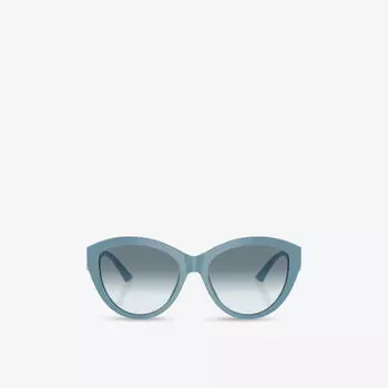 Солнцезащитные очки Jimmy Choo из ацетата, синий