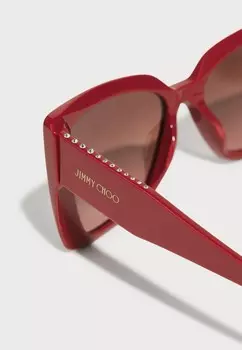 Солнцезащитные очки Jimmy Choo, красный