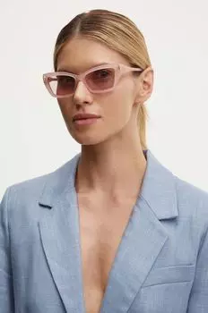 Солнцезащитные очки Jimmy Choo, розовый