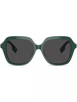 Солнцезащитные очки Joni с логотипом Burberry Eyewear, зеленый
