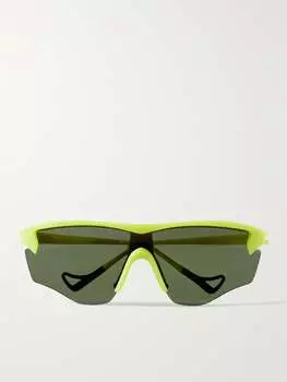 Солнцезащитные очки Junya Racer из поликарбоната DISTRICT VISION, зеленый