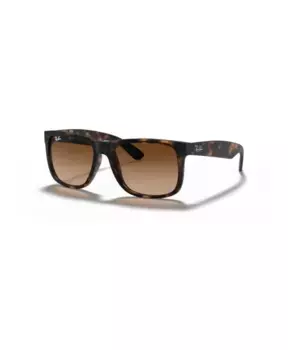 Солнцезащитные очки Justin прямоугольной формы Ray-Ban, коричневый