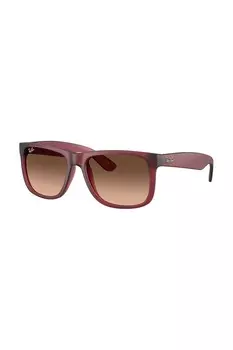 Солнцезащитные очки JUSTIN Ray-Ban, розовый
