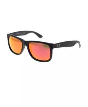 Солнцезащитные очки Justin со стильными градиентными линзами Ray-Ban, черный