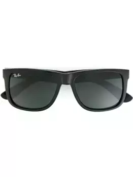 Солнцезащитные очки Justin в квадратной оправе Ray-Ban, черный