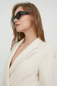 Солнцезащитные очки Кьяры Ферраньи Chiara Ferragni, черный