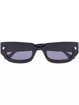 Солнцезащитные очки Kadee в прямоугольной оправе Nanushka, черный