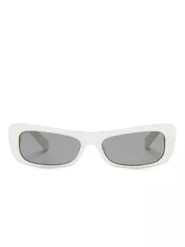 Солнцезащитные очки Капри Jacquemus, белый